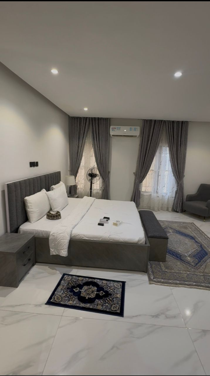 Master bedroom interior at Royalgate Apartment